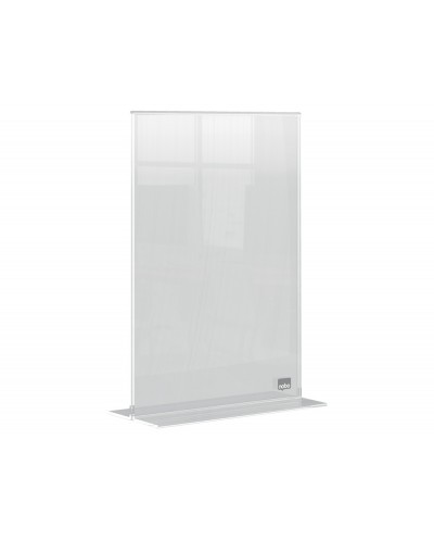 Portaposter nobo sobremesa acrilico transparente din a5