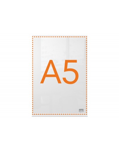 Portaposter nobo sobremesa acrilico transparente din a5