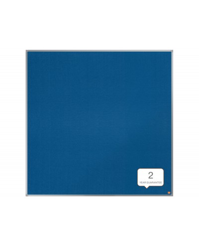 Tablero de anuncios nobo essence fieltro azul 1200x1200 mm