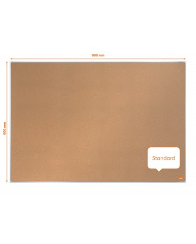 Tablero de anuncios nobo impression pro corcho 900x600 mm
