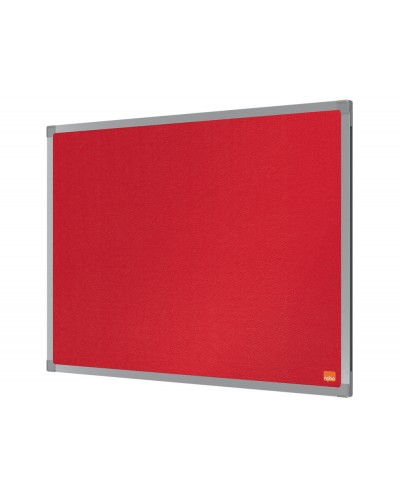 Tablero de anuncios nobo essence fieltro rojo 600x450 mm