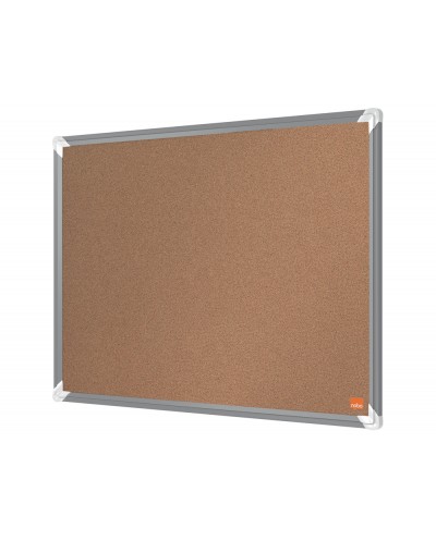 Tabelro de anuncios nobo ecolabel premium plus corcho 600x450 mm