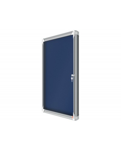Vitrina de anuncios nobo premium plus fieltro azul 6xa4