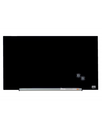 Pizarra cristal nobo impression pro 31 negro 677x381 mm