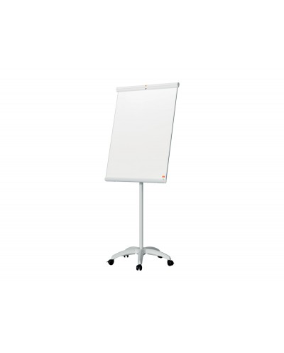 Pizarra de conferencia nobo ecolabel premium plus acero lacado movil blanco 700x1860x700 mm