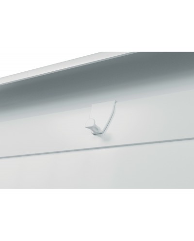 Pizarra de conferencia nobo ecolabel premium plus acero lacado movil blanco 700x1860x700 mm