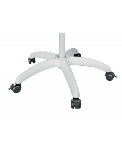 Pizarra de conferencia nobo ecolabel premium plus acero lacado movil blanco 700x1860x700 mm