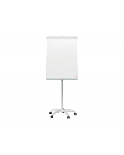 Pizarra de conferencia nobo ecolabel premium plus acero lacado movil blanco 700x1860x700 mm