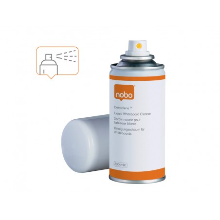 Spray nobo limpieza para pizarra blanca uso semanal bote de 150 ml