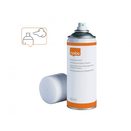 Spray nobo limpieza para pizarra blanca uso regular bote de 400 ml