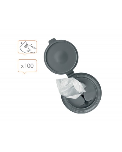 Toallitas nobo eco para limpieza de pizarra blanca bote de 100 unidades