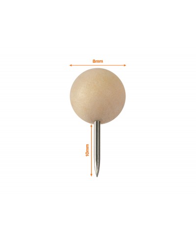Chincheta nobo para tablero de madera nobo eco caja de 40 unidades