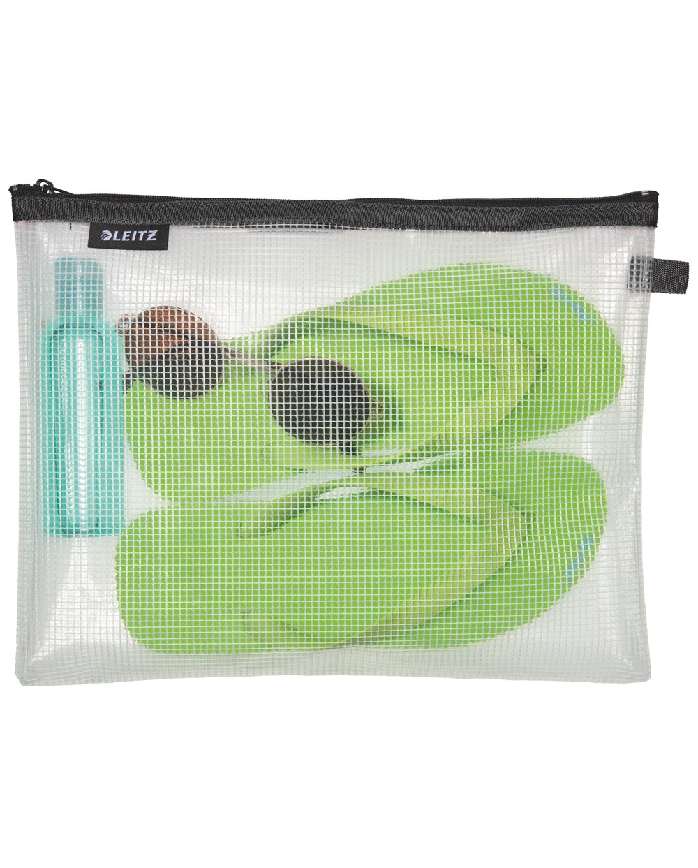 Bolsa leitz wow resistente al agua color negro 30x23 cm