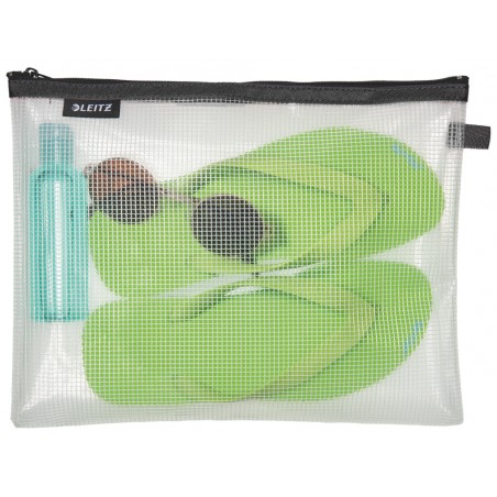 Bolsa leitz wow resistente al agua color negro 30x23 cm