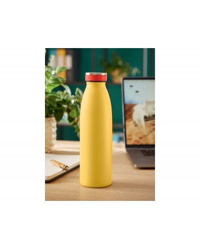 Botella portaliquidos leitz cosy 500 ml color amarillo