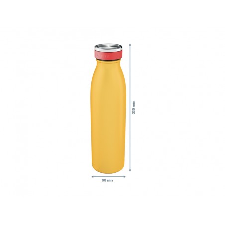 Botella portaliquidos leitz cosy 500 ml color amarillo