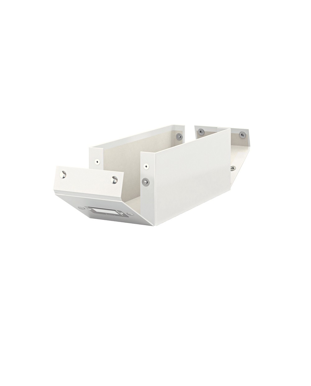 Caja de almacenamiento leitz click store cd box color blanco 143x147x352 mm