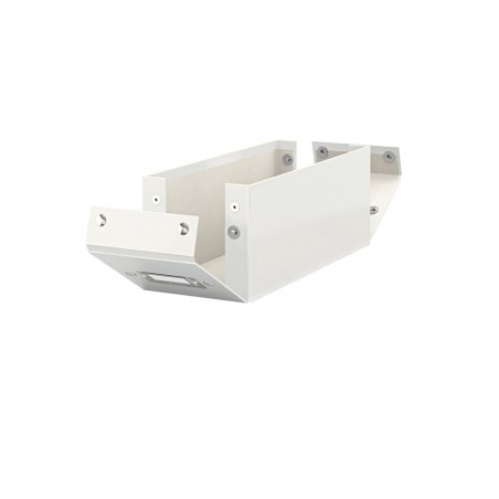 Caja de almacenamiento leitz click store cd box color blanco 143x147x352 mm