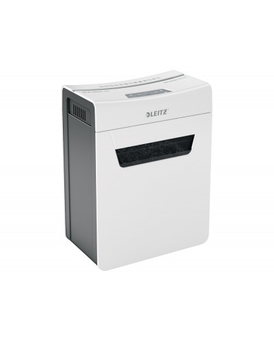 Destructora de documentos iq protect premium 4m capacidad de corte 4 hojas p5 destruye grapas y clips blanco plata