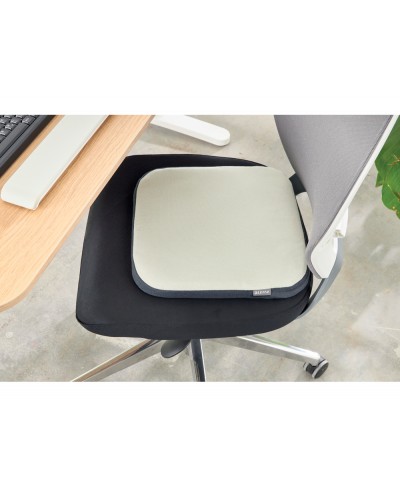 Cojin de asiento leitz active wobble con funda color gris