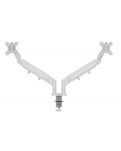Brazo para monitor dual leitz ergo spacesaving color gris