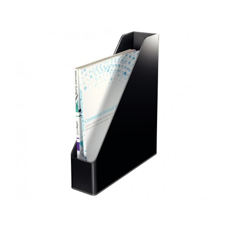 Revistero leitz dual color negro antracita