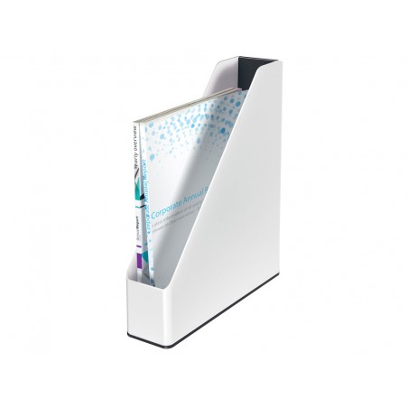 Revistero leitz wow dual color negro blanco