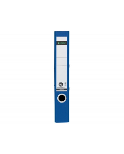 Archivador de palanca leitz de carton reciclado y reciclable 100 180 din a4 lomo 50 mm azul