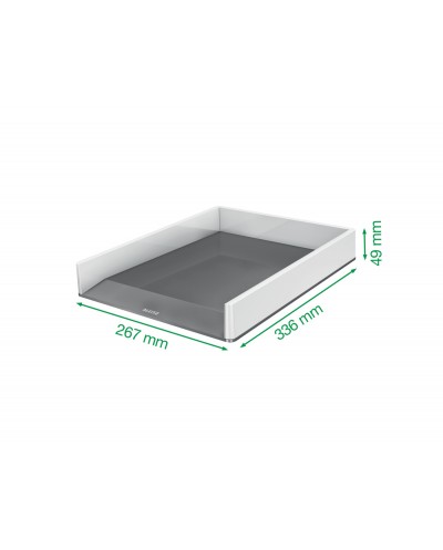 Bandeja sobremesa leitz wow dual color rojo blanco