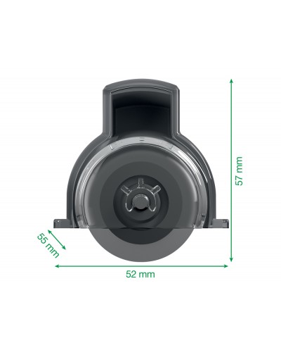 Cuchilla para cizalla leitz home office corte recto pack de 2 unidades