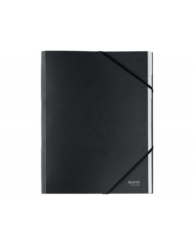 Carpeta clasificadora leitz recycle tapa carton 6 pestanas 100 reciclable din a4 color negro