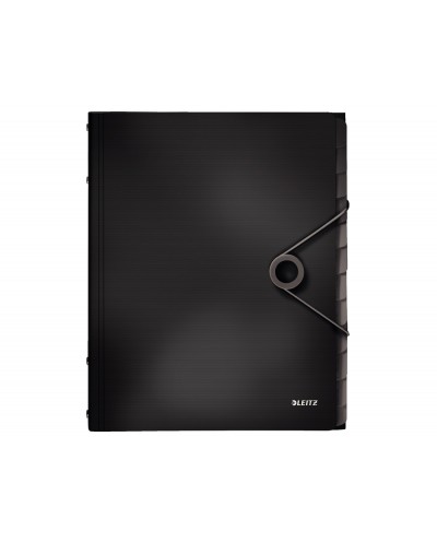 Carpeta clasificadora leitz solid polipropileno 12 separadores din a4 color negro