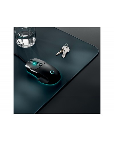 Alfombrilla de sobremesa xl gaming 100 x 40 cm gris oscuro