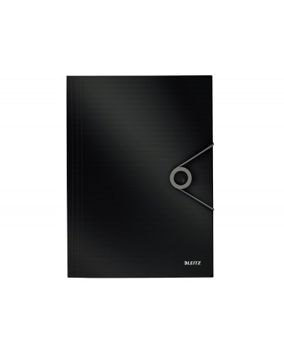 Carpeta leitz wow gomas solapas solid polipropileno din a4 color negro