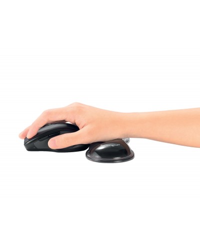 Reposamunecas kensington duo gel para raton trackball slim color negro gris