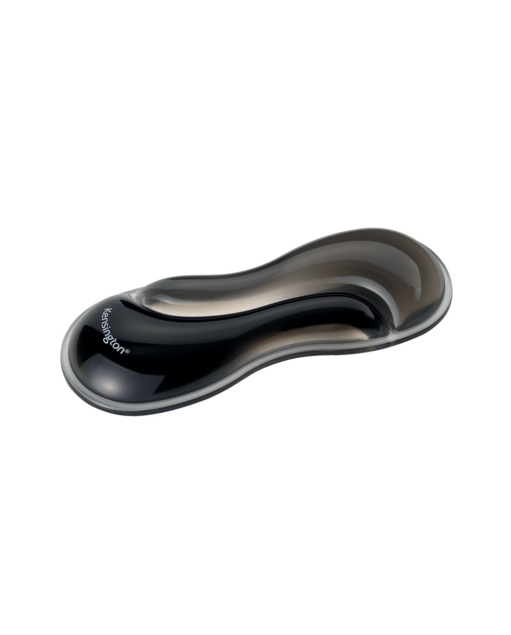 Reposamunecas kensington duo gel para raton trackball slim color negro gris