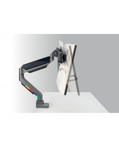 Brazo kensington para dos monitores smartfit ergo kensington con barra transversal y asa
