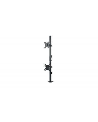Brazo kensington vertical para dos monitores 2 pantallas horizontal de hasta 32 y 29 en vertical