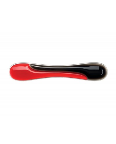 Reposamunecas kensington duo gel teclado slim color negro rojo