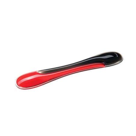 Reposamunecas kensington duo gel teclado slim color negro rojo