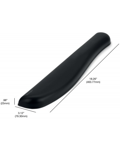Reposamunecas kensington ergosoft para teclados gaming y mecanicos color negro