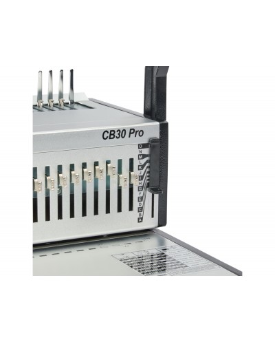 Encuadernadora canutillo gbc cb30 pro a4 perfora 30 hojas encuaderna 500 hojas