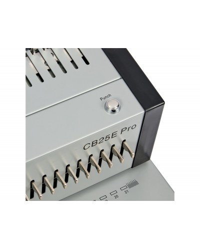 Encuadernadora electrica canutillo gbc combbind cb25e pro a4 perfora 25 hojas encuaderna 500 hojas