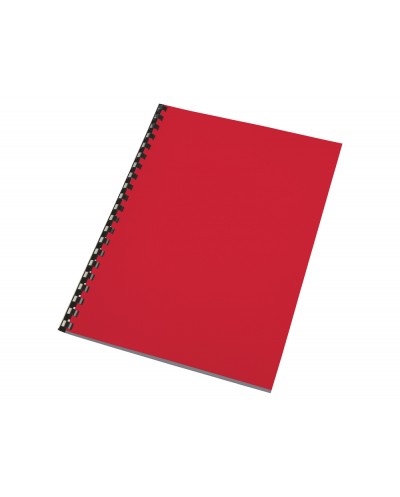Tapa de encuadernacion gbc pp polycover opaca din a4 300 mc rojo pack de 100 unidades