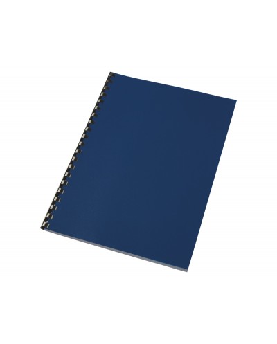 Tapa de encuadernacion gbc pp polycover opaca din a4 300 mc azul oscuro pack de 100 unidades