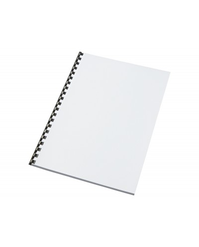 Tapa de encuadernacion gbc pp polytechno din a4 700 mc blanco translucido pack de 50 unidades