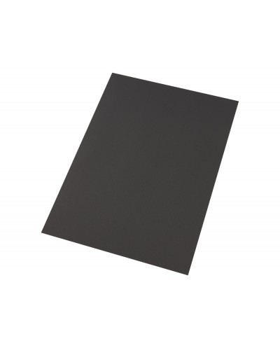 Tapa de encuadernacion gbc linen din a4 250 g negro pack de 100 unidades