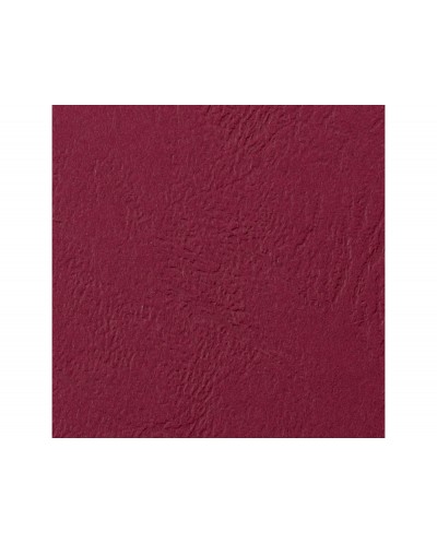 Tapa de encuadernacion gbc antelope similpiel din a4 250 g rojo pack de 100 unidades