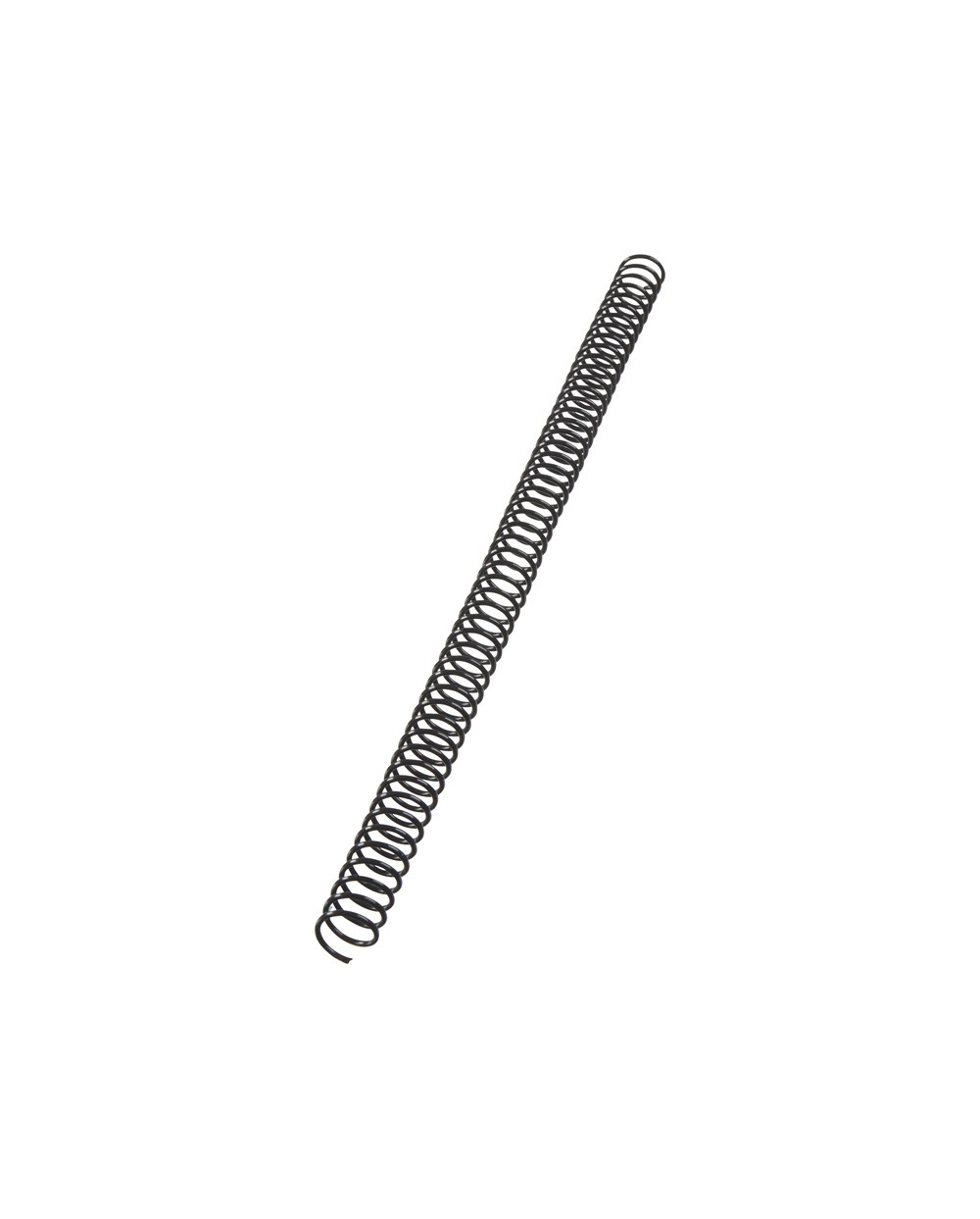 Espiral metalica gbc 44 mm color negro caja 25 unidades
