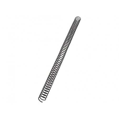 Espiral metalica gbc 44 mm color negro caja 25 unidades